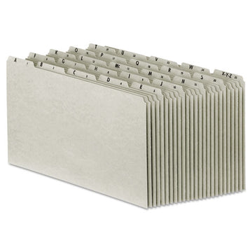 Pendaflex® Top Tab A-z File Guides, 1-5-cut Top Tab, A To Z, 8.5 X 14, Gray, 25-set freeshipping - TVN Wholesale